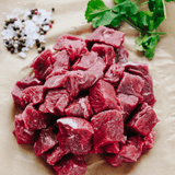 Gulasch vom Weiderind - hof - gronewaeller