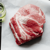 Nackenbraten vom Strohschwein - hof - gronewaeller