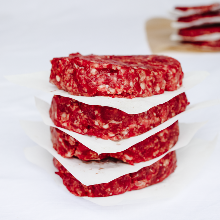Burger Patties vom Weiderind