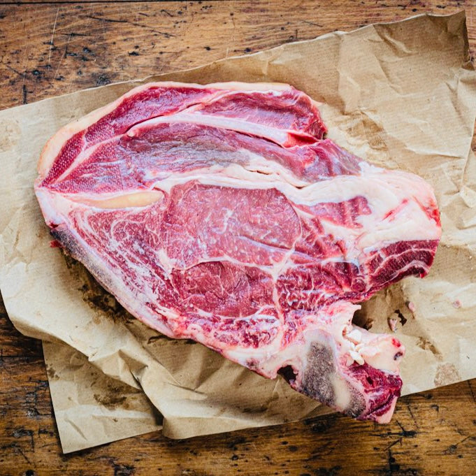 Ribeye am Knochen (Tomahawk) vom Weiderind