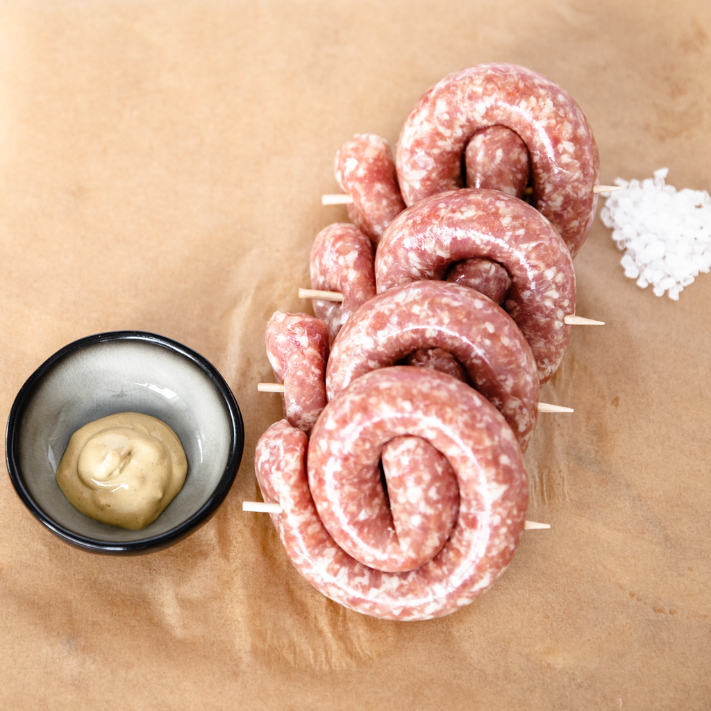 Bratwurstschnecken vom Strohschwein
